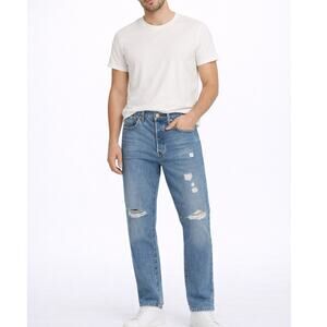 Levi's Distressed Button Fly Blue Jeans Men’s Size 30x30